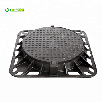 Ductile iron grass planting frp manhole covers grc manhole cover