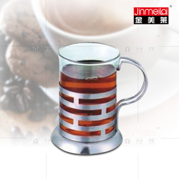 stainless steel glass coffee cups and tea cups 200ml
