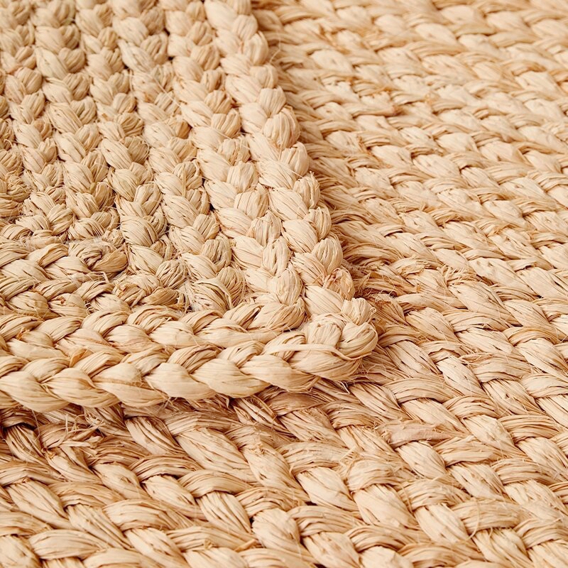 Braided Natural Fiber Rug