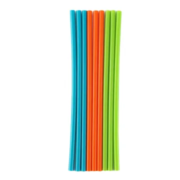 hot sales Reusable Flexible Silicone Straws Drinking Straws