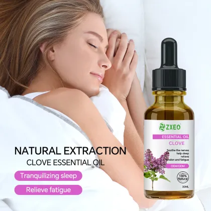 Organic Pure Natural Clove Essential Oil Clove Bud flower Oil Clove Oil for Teeth Oral Care