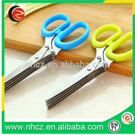 Stainless steel kitchen scissors