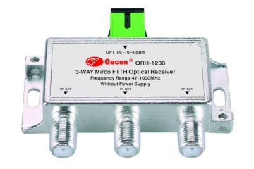 3 Way passive CATV FTTH Optical Receiver Node ORH-1203