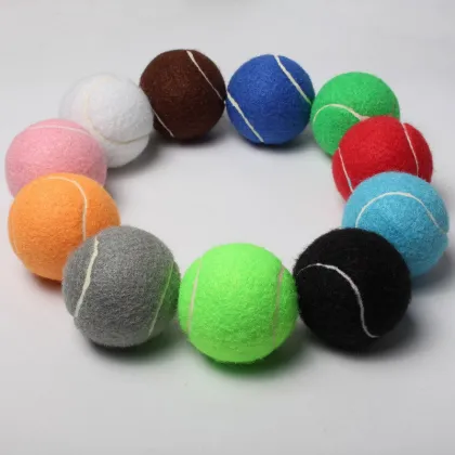 Colorful wholesale tennis balls