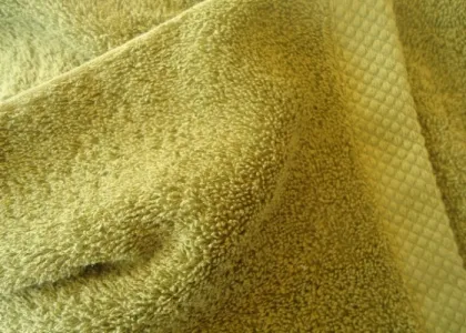 Home Bath Towel 100% Cotton Green Towel