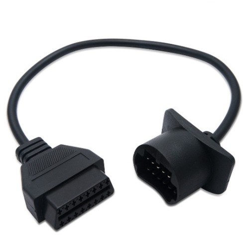 17PIN a 16PIN OBD2 Conector de adaptador de cable de diagnóstico