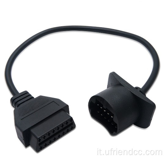 Connettore dell'adattatore diagnostico da 17 pin a 16 pin obd2