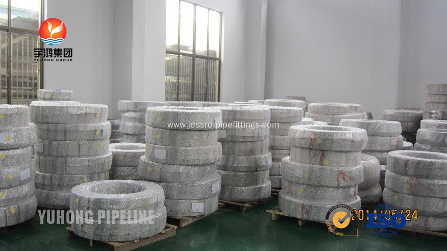 Stainless Steel Coil Tubing DIN 17458 EN10216-5 TC1 1.4301