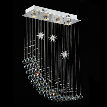 Creative crystal droplight contemporary contracted sitting room crystal chandelier