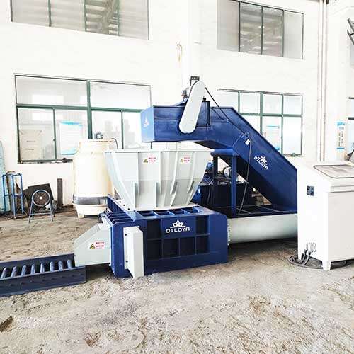 Continues Aluminium Extrusion Scrap Baler