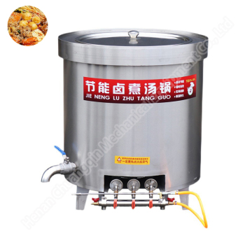 Stainless Steel Industrial Cooking Pots with Large Capacity