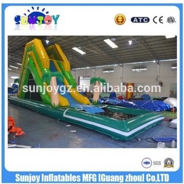 Outdoor bounce house water slide inflatable pool for adults