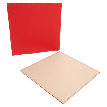 custom table mats faux leather table top protection table mat