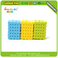 3D Food scented biscuit Shaped puzzle Eraser