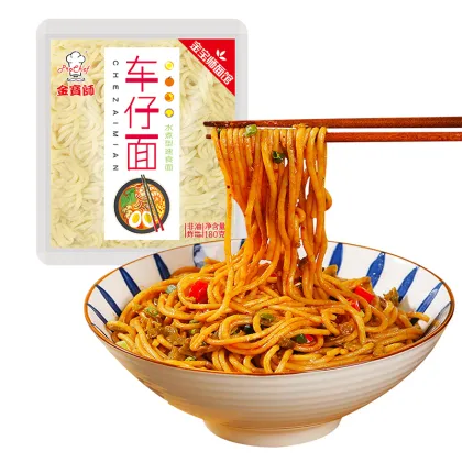 Noodle Professional Manufacturer: Quick Cooking Fresh Top Cart Ramen Noodles