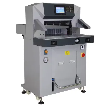 Lukes Brand 500mm Touch Screen Hydraulic Guillotine Cutting Paper Cutter Model 5010px