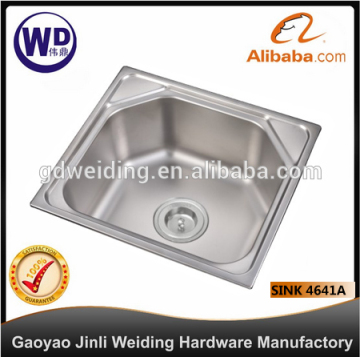 Stainless Steel Kitchen Bar Sink Topmount Single Bowl d bowl kitchen sink Sink-4641A