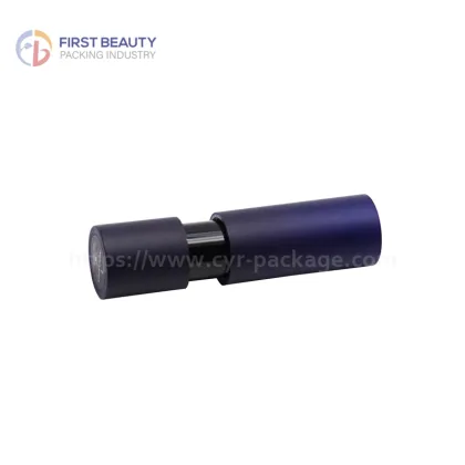 Blue Magnetic Lipstick Tube Gradient Metal Lipstick Tube