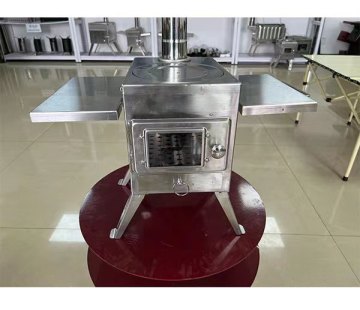 Portable 304 Stainless Steel Tent Stove: Your Ultimate Companion for Outdoor Cooking and Camping with Chimney Pipes