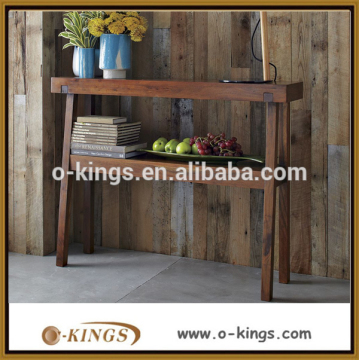 Country style wooden design simple console table
