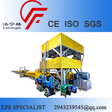 Twin screw XPS foam board production line