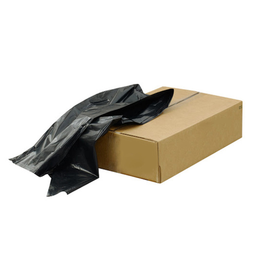 Convenient Delivery Disposable Big Garbage Bags Black Pe Trash Bags For Storage