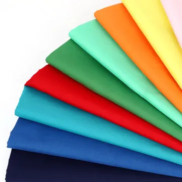 TC Lining Fabric 65% Polyester 35% Cotton Plain Woven Pocketing Fabric 45*45S 110*76
