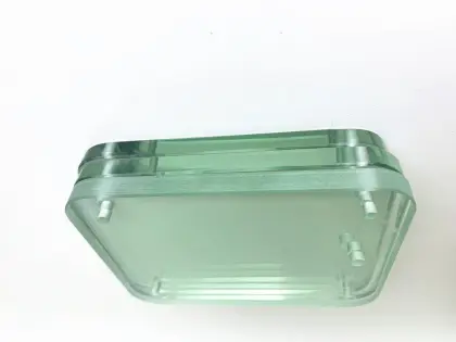 transparent colorless clear float tempering glass price