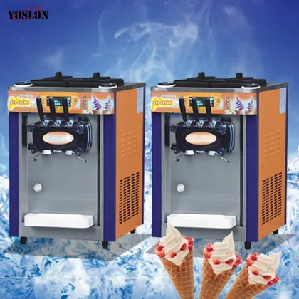 YSN-218S Purple/Orange/Blue Ice Cream Maker Machine
