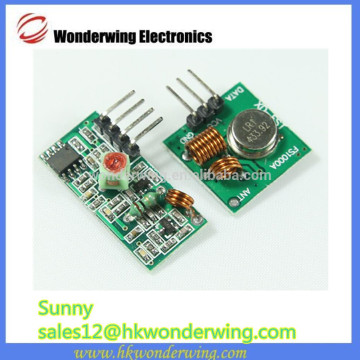 Wireless receiver module & transmitter module ordinary super-regeneration 433MHZ