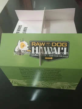 Corrugated fast food take away box
