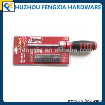 FX04062 12 In 1 Multi-Function Precision Ratchet Screwdriver Set