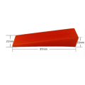 Ceramic tile leveler auxiliary clip