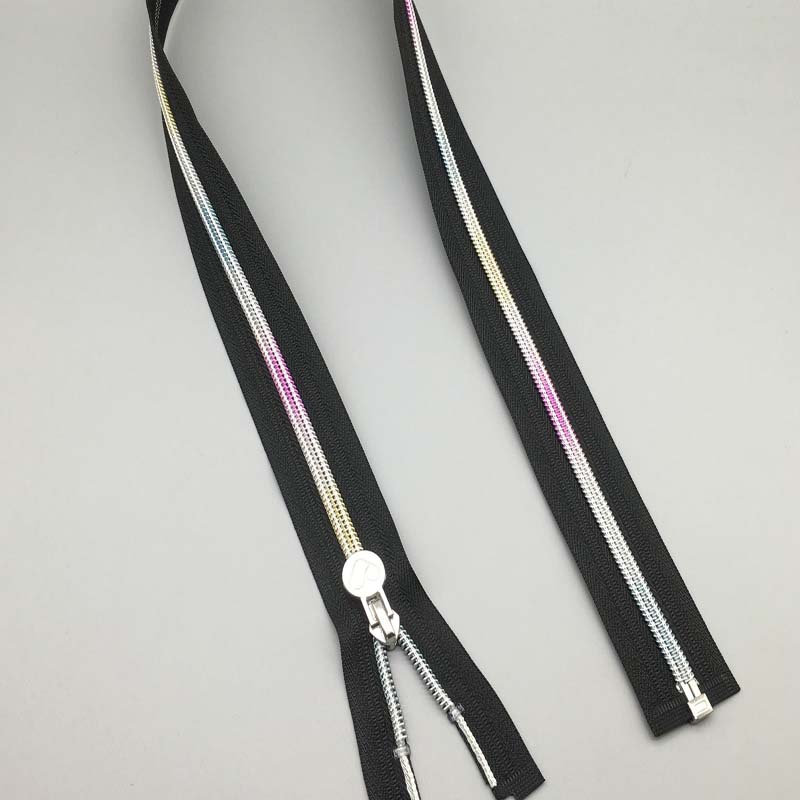 12 Inch metal open ended zipper for luggage