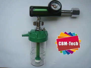 Click-style medical oxygen cylinder with humidifier bottel,Medical Breathing Accessories