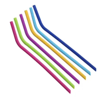 Eco-Friendly Reusable Silicone Suction Straw