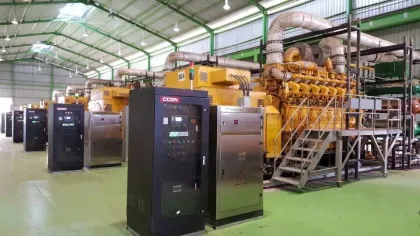 Diesel Power Plant Powered by CRRC