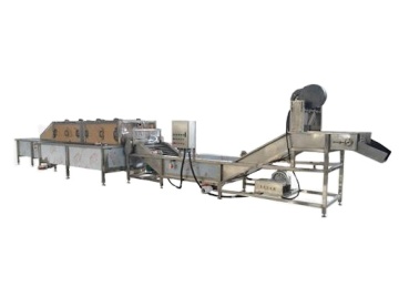 High-efficiency Cleaning And Air Drying Production Line