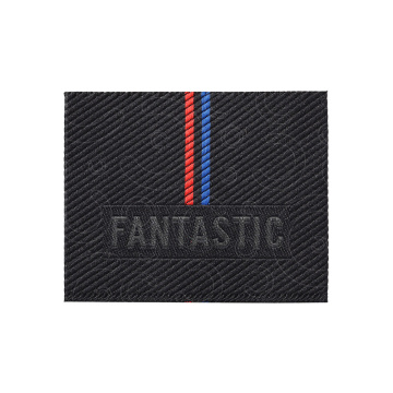 Label tenunan berketumpatan tinggi sutera ikan