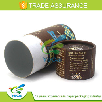 Aluminum foil composite membrane paper canister packaging tube box