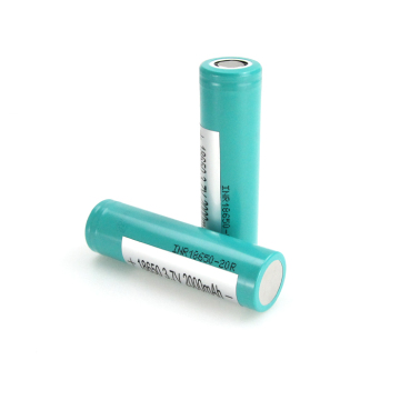 High Rate 18650 20R Lithium-ion Battery Cells - 2000mAh, 3.6V, and 20A Discharge Current for SAM Applications