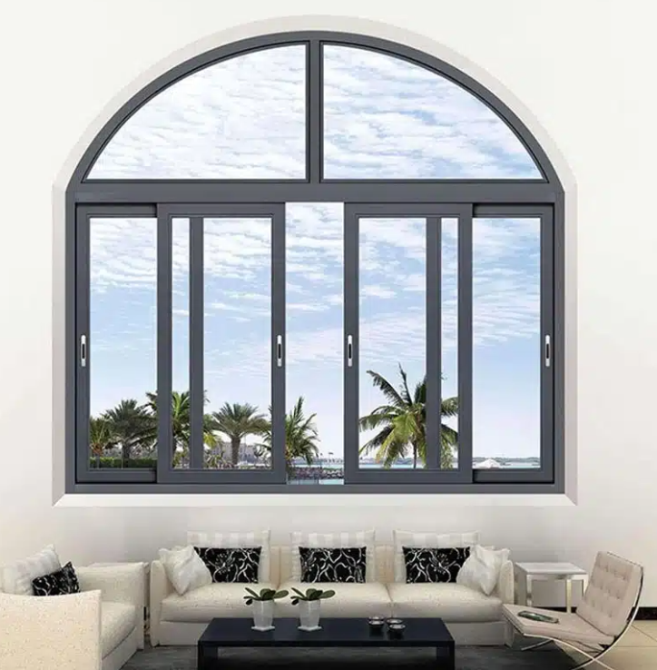 Aluminum sliding windows