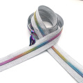 Nylon Stripes Zipper Tape Rainbow By The Yard