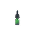 botellas verdes de gotero de vidrio de 5 ml para aceite esencial