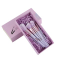 Benutzerdefinierte klappbare Pink -Make -up -Pinsel -Verpackung Geschenkbox
