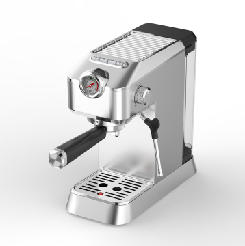 15-Bar Ulka Espresso Coffee Machine with Automatic Milk Frother for Latte, Cappuccino, Macchiato - Perfect for Home Use