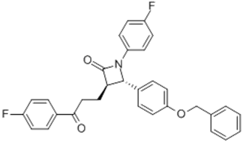 Name: (3R,4S)-4-[4-(Benzyloxy)phenyl]-1-(4-fluorophenyl)-3-[3-(4-fluorophenyl)-3-oxopropyl]azetidin-2-one CAS 190595-65-4