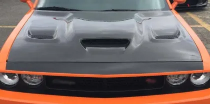 Carbon Fiber Hood for Dodge Challenger 2015+