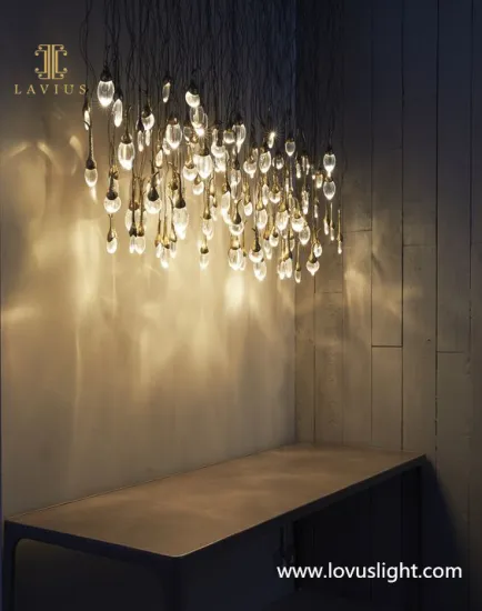 Custom hotel atmosphere creative chandelier hotel restaurant custom theme chandelier