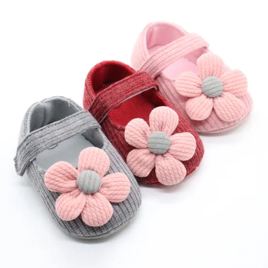 Lightweight Multicolor Breathable Princess First Walkers Shoes for Baby Girls